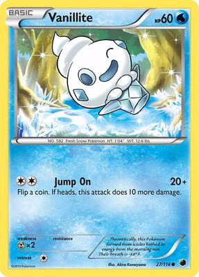 Vanillite card from Plasma Freeze