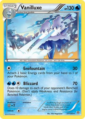 Vanilluxe card from Plasma Storm