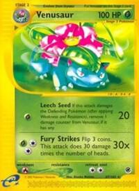Venusaur (67) card from Expedition