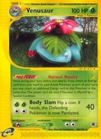 Venusaur (68) card from Expedition