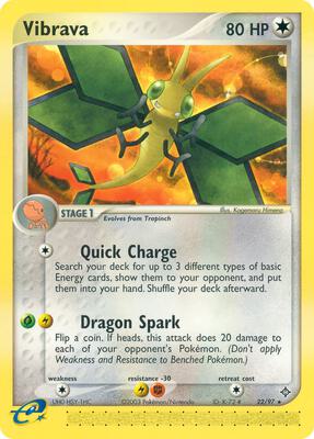 Vibrava - 22/97 card from EX Dragon