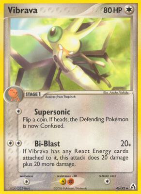 Vibrava card from EX Legend Maker