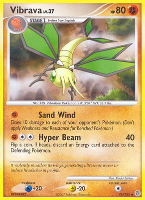 Vibrava card from Secret Wonders