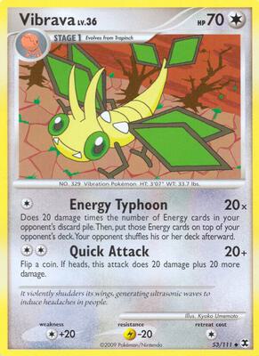 Vibrava card from Rising Rivals