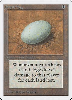 Dingus Egg card from Unlimited Edition