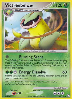 Victreebel card from Legends Awakened