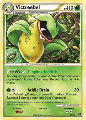 Victreebel card from Triumphant