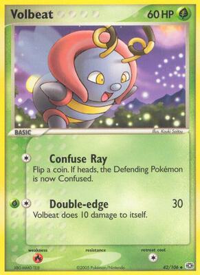 Volbeat card from EX Emerald
