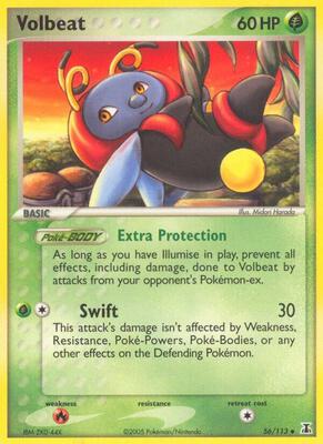 Volbeat card from EX Delta Species