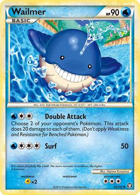 Wailmer card from Triumphant