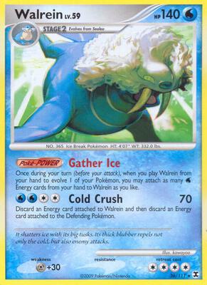 Walrein card from Rising Rivals