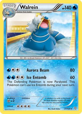 Walrein card from Dragons Exalted
