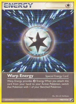 Warp Energy card from EX Unseen Forces