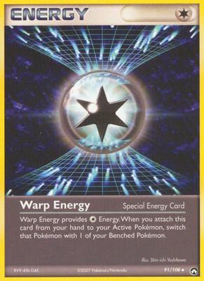 Warp Energy card from EX Power Keepers