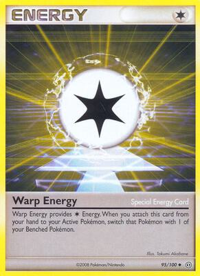Warp Energy card from Stormfront