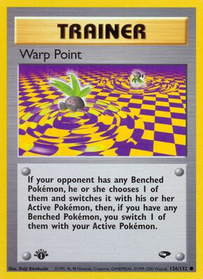 Warp Point card from Gym Challenge