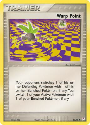 Warp Point card from EX Team Magma vs Team Aqua