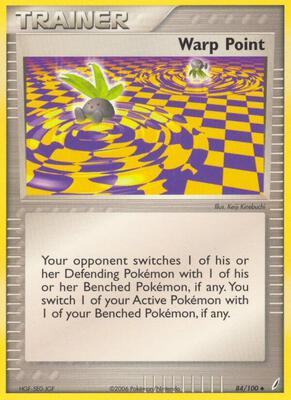 Warp Point card from EX Crystal Guardians