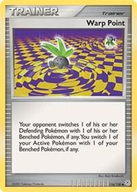 Warp Point card from Diamond and Pearl