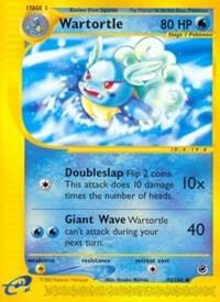 Wartortle card from Expedition