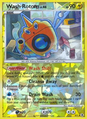 Wash Rotom card from Rising Rivals