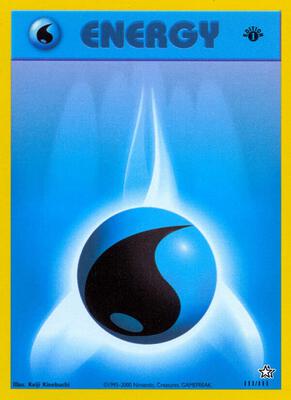 Water Energy card from Neo Genesis