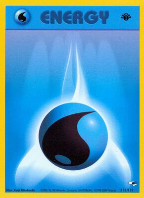 Water Energy card from Gym Heroes