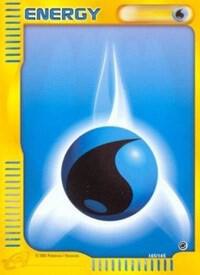 Water Energy card from Expedition