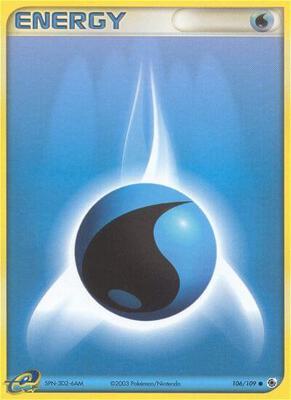 Water Energy card from EX Ruby and Sapphire