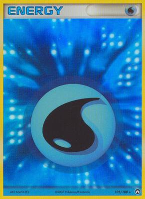 Water Energy card from EX Power Keepers