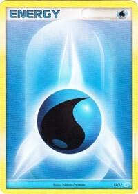Water Energy card from DP Trainer Kit: Manaphy & Lucario