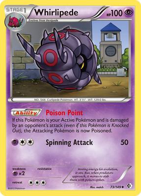 Whirlipede card from Boundaries Crossed
