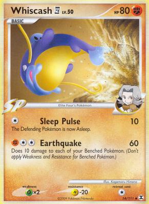 Whiscash E4 card from Rising Rivals