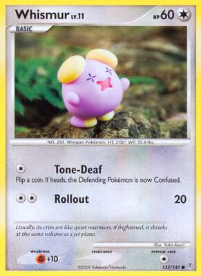 Whismur card from Supreme Victors