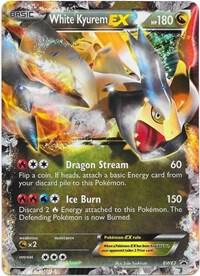 White Kyurem EX - BW63 card from Black and White Promos