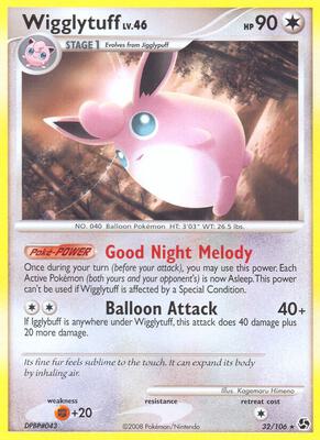 Wigglytuff card from Great Encounters