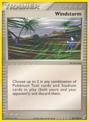 Windstorm card from EX Crystal Guardians