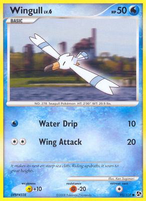 Wingull card from Great Encounters
