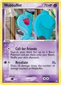 Wobbuffet card from EX Holon Phantoms