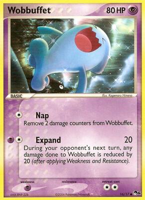 Wobbuffet card from POP Series 4