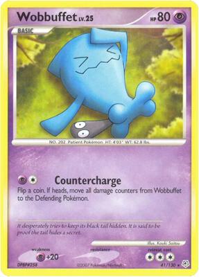 Wobbuffet card from Diamond and Pearl
