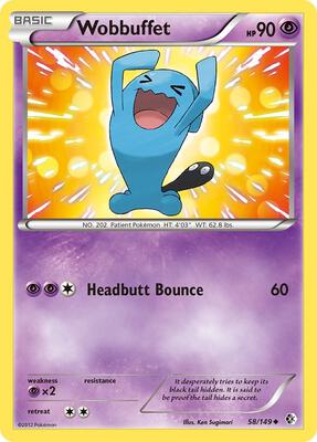 Wobbuffet card from Boundaries Crossed