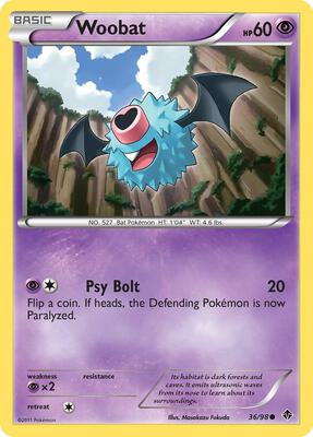 Woobat card from Emerging Powers