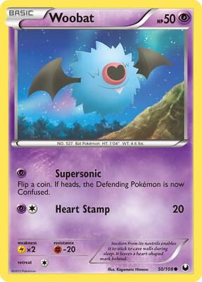 Woobat card from Dark Explorers