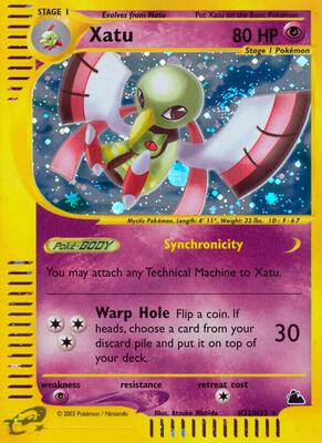 Xatu (H32) card from Skyridge