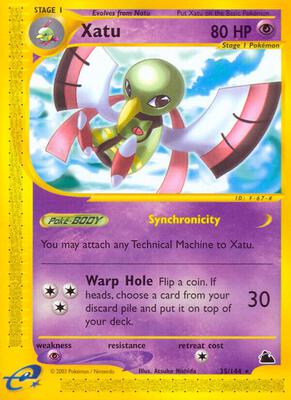 Xatu (35) card from Skyridge