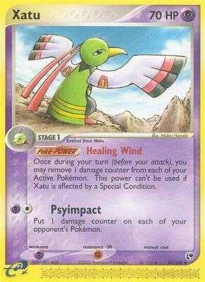 Xatu card from EX Sandstorm