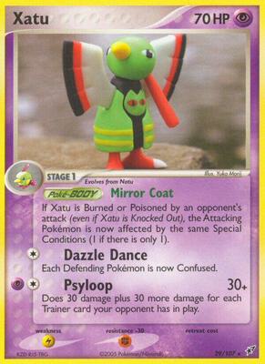 Xatu card from EX Deoxys