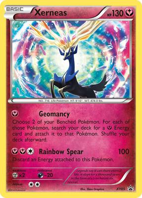 Xerneas - XY05 card from XY Promos