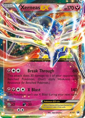 Xerneas EX - XY07 card from XY Promos